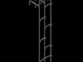 ТУ 4859-001-56678263-2003 Канализационная лестница КЛ-2.7 (Л-1; Л-18) для колодцев